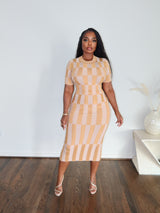 Yellow textured midi