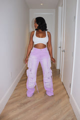 White curved crop
