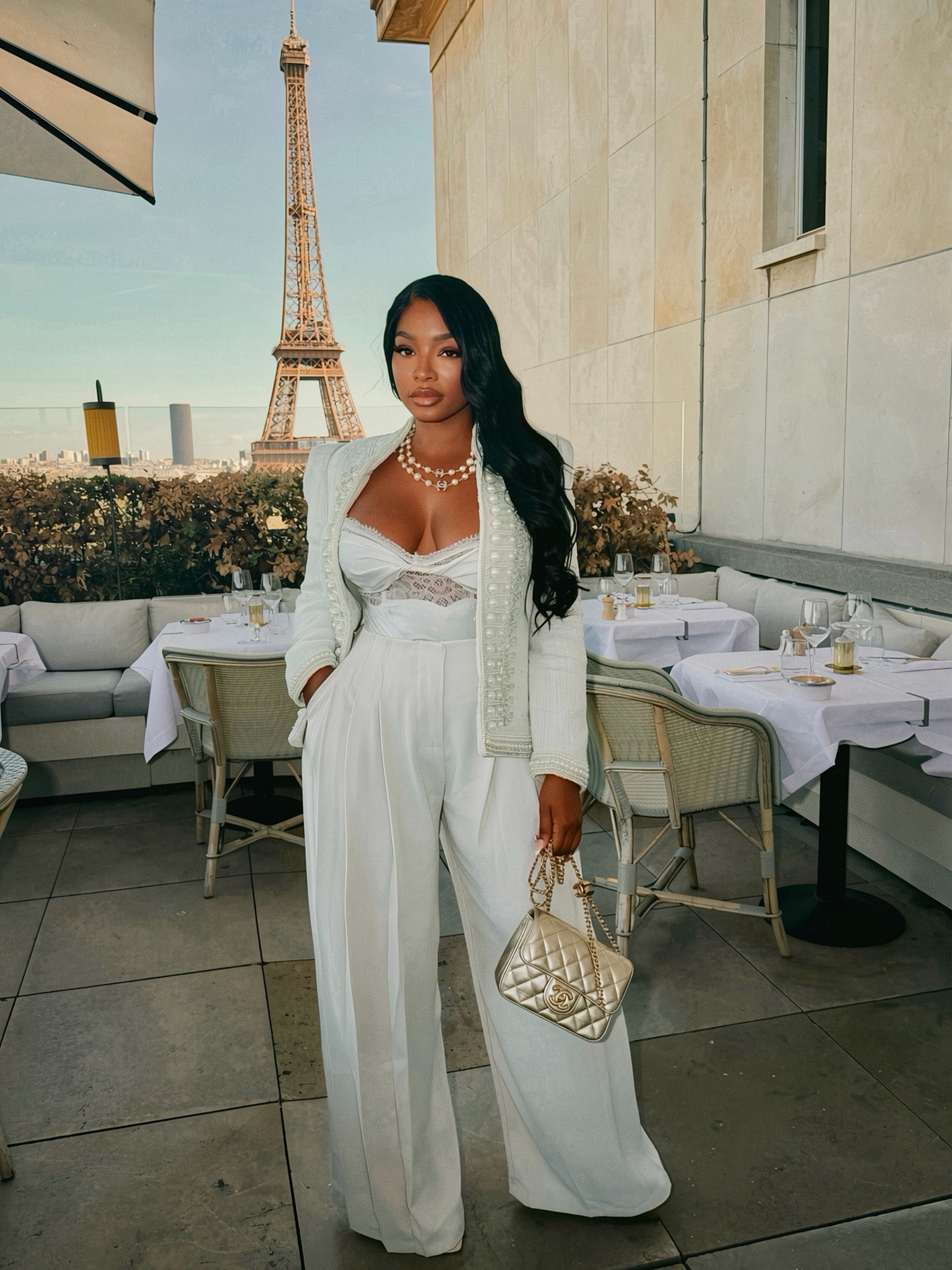 Parisian Pearl Blazer