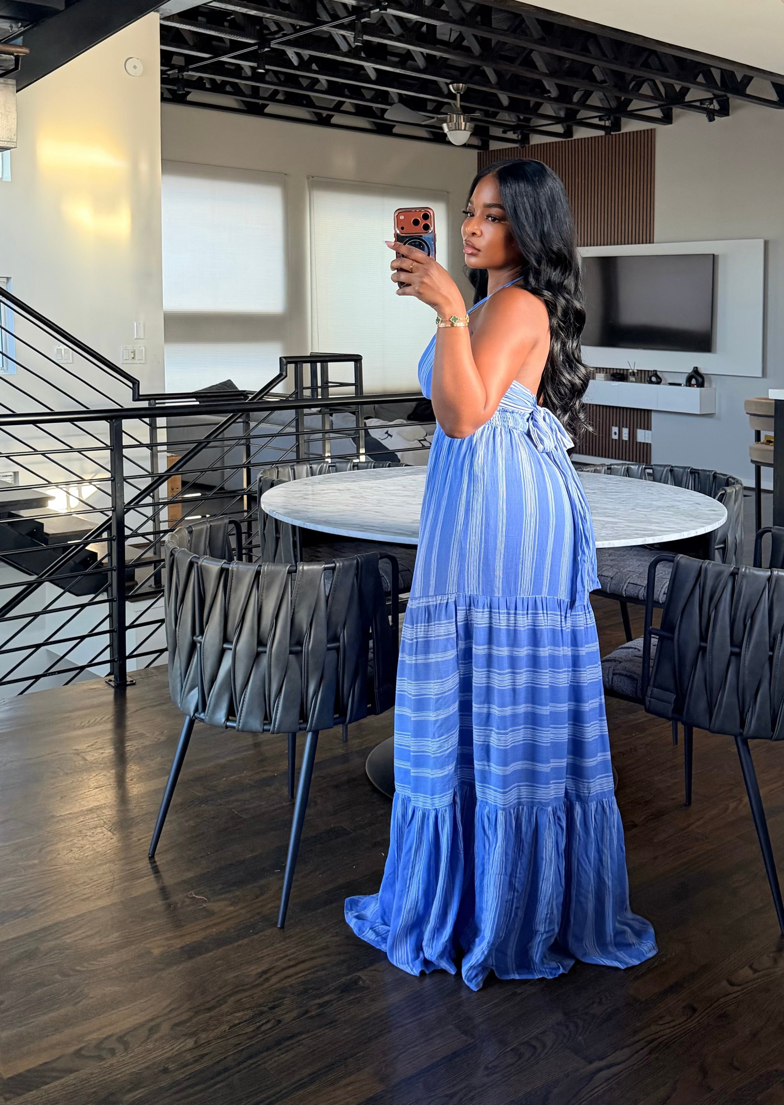 Baby Blue Maxi