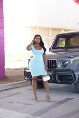 Baby Blue T dress