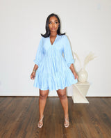 Baby Blue swing dress