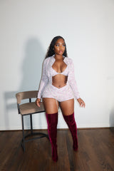 Mini tweed set