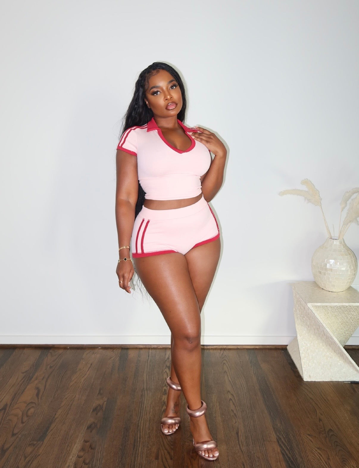 Cherry Bae Short set