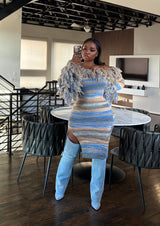 Horizon Fringe Dress