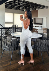 Horizon capri romper