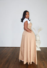 Trench Maxi Dress