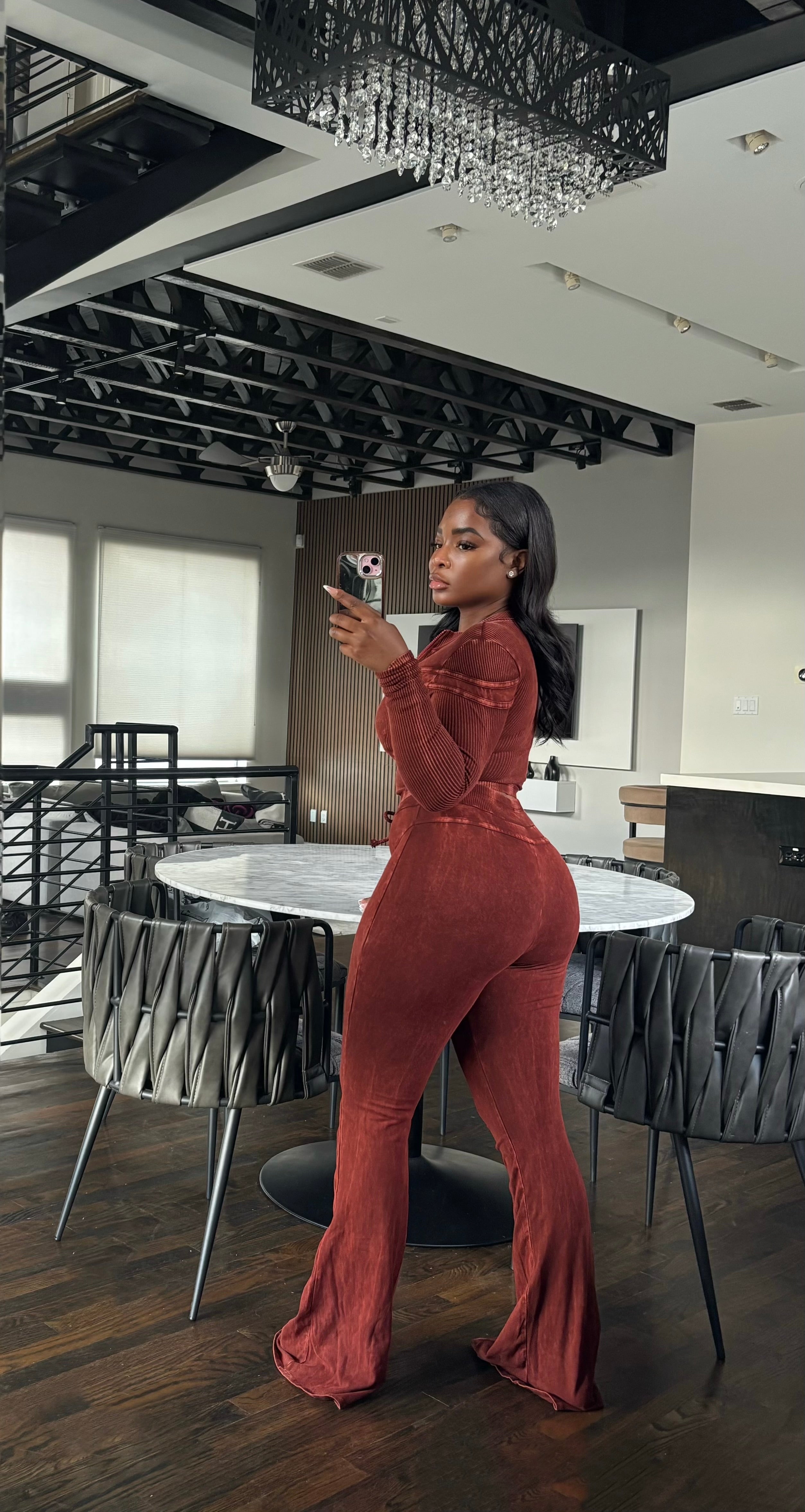 Copper outline zip set