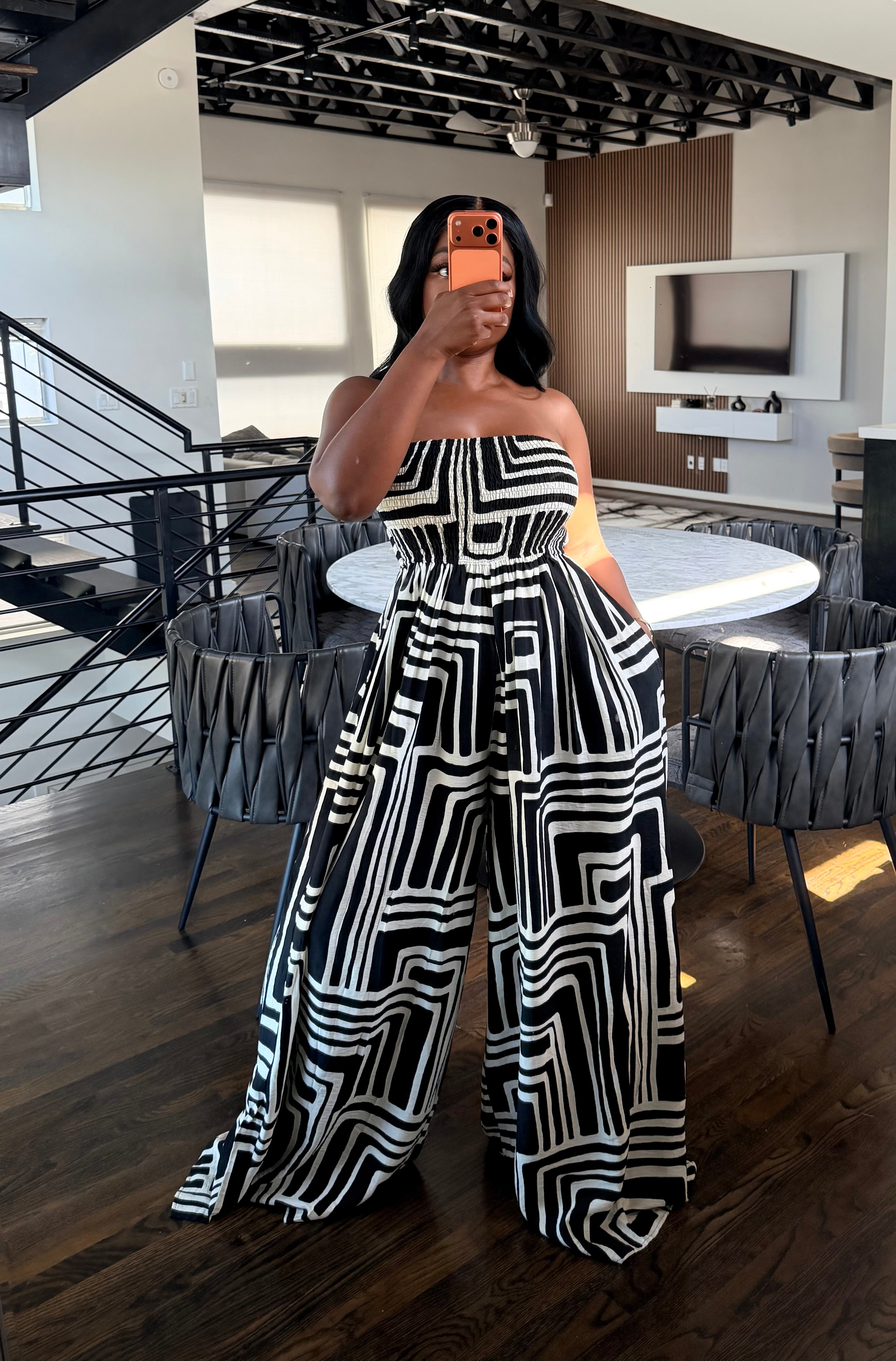 Black Textile jumpsuit