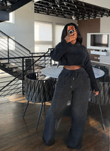 Charcoal crystal Jogger