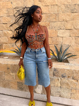 Cabo beaded top
