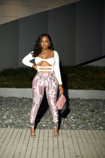White cut out bodysuit