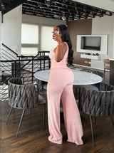 Blush A textured set