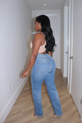 Mom 5 button jeans