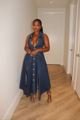 Denim 3 way dress
