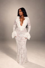 Ivory Napa dress