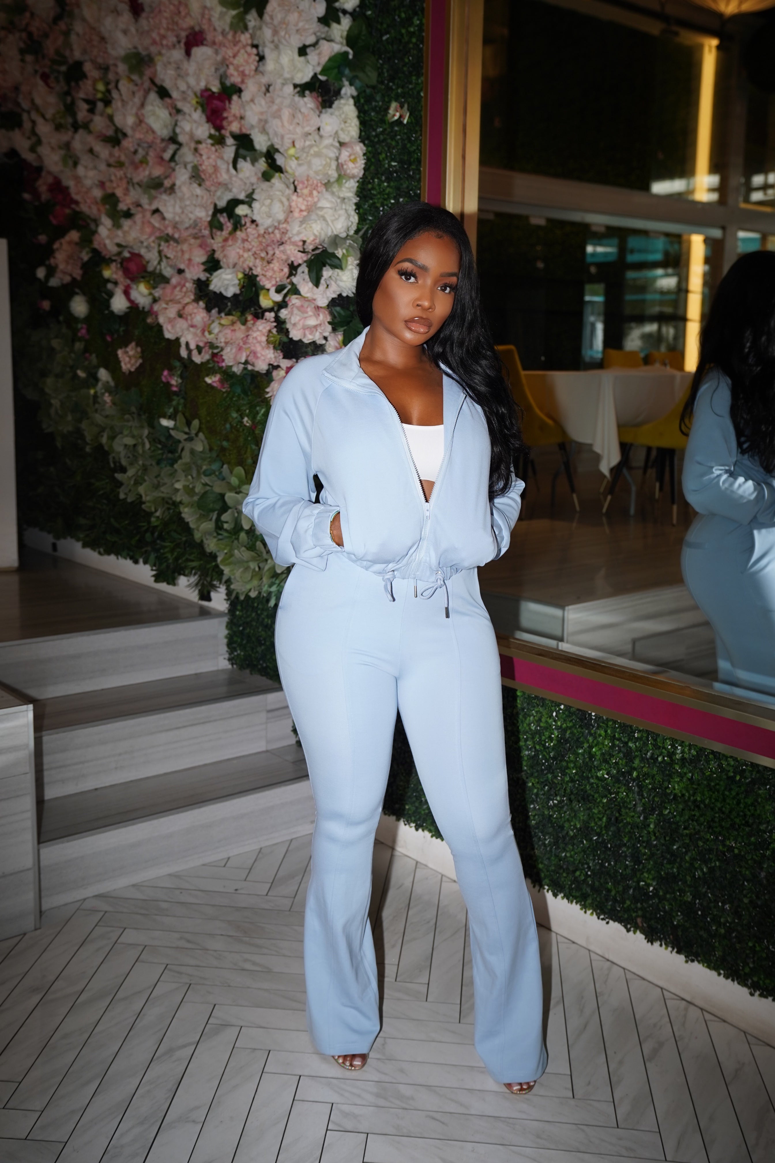 Sky blue reserve jogger