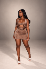Gold Coast mini dress