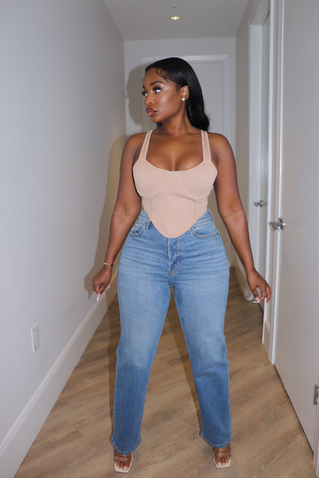 Mom 5 button jeans