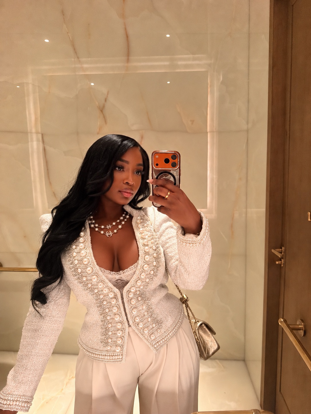 Parisian Pearl Blazer