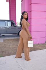 Brown Baddie Pant Set