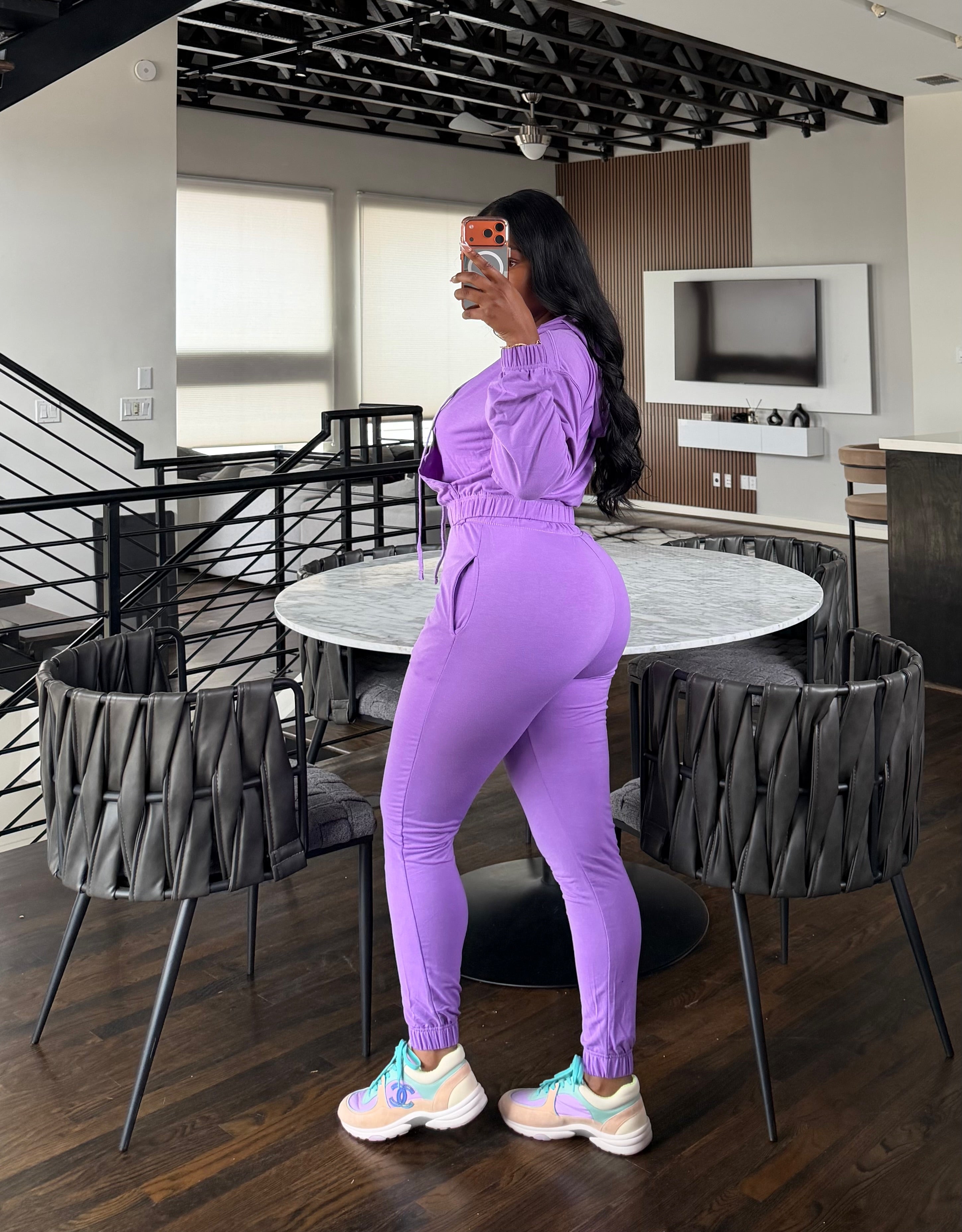 Dark Violet jogger