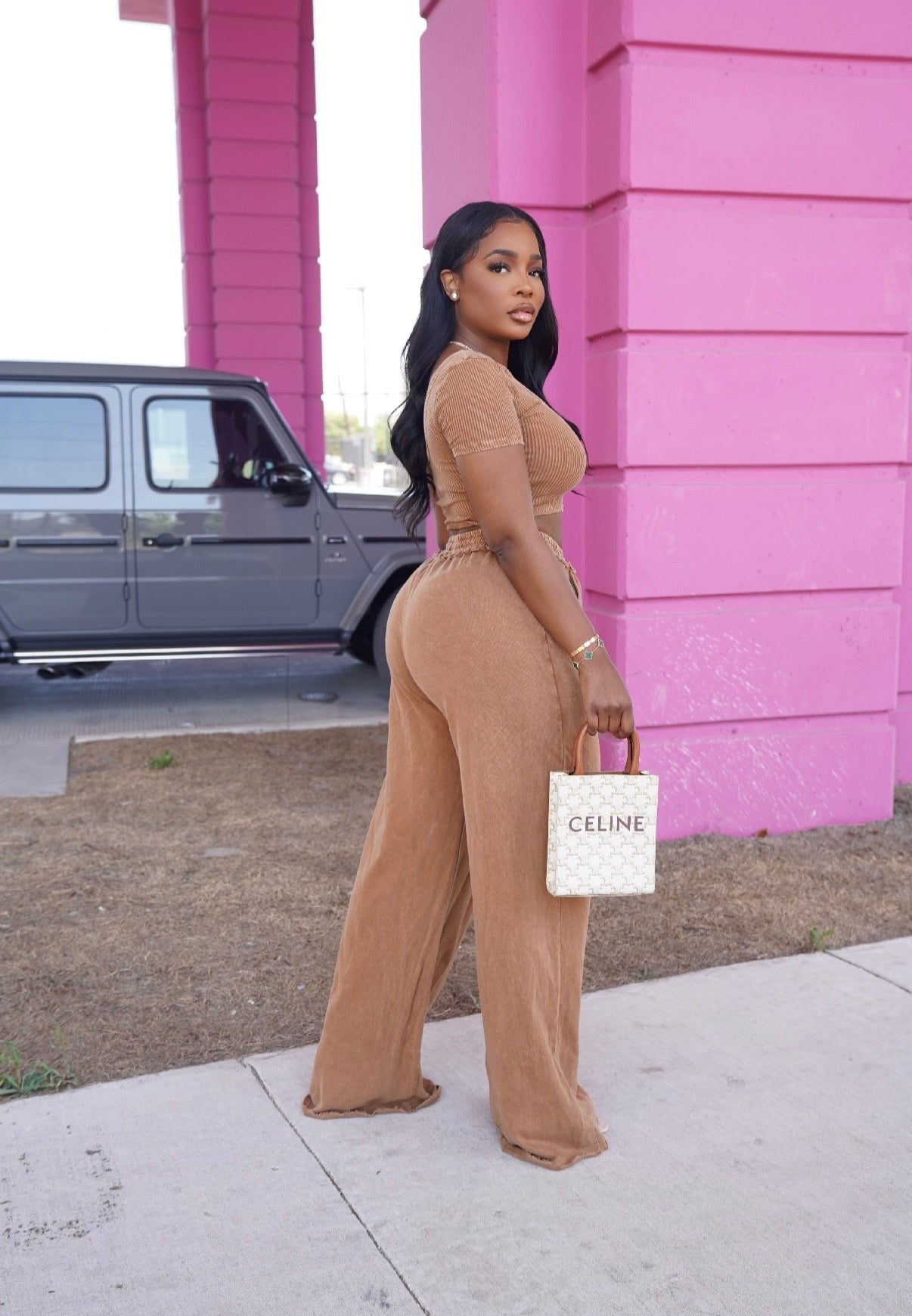 Carmel pocket pant set