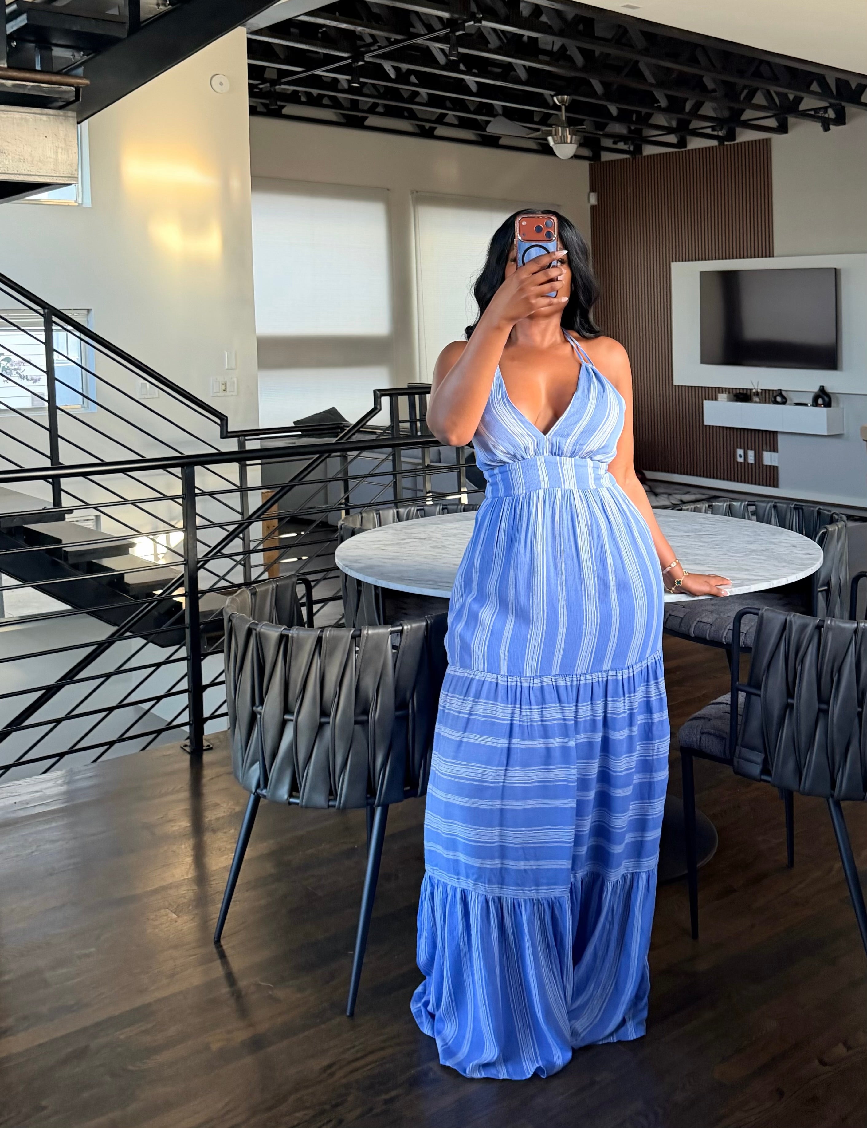 Baby Blue Maxi