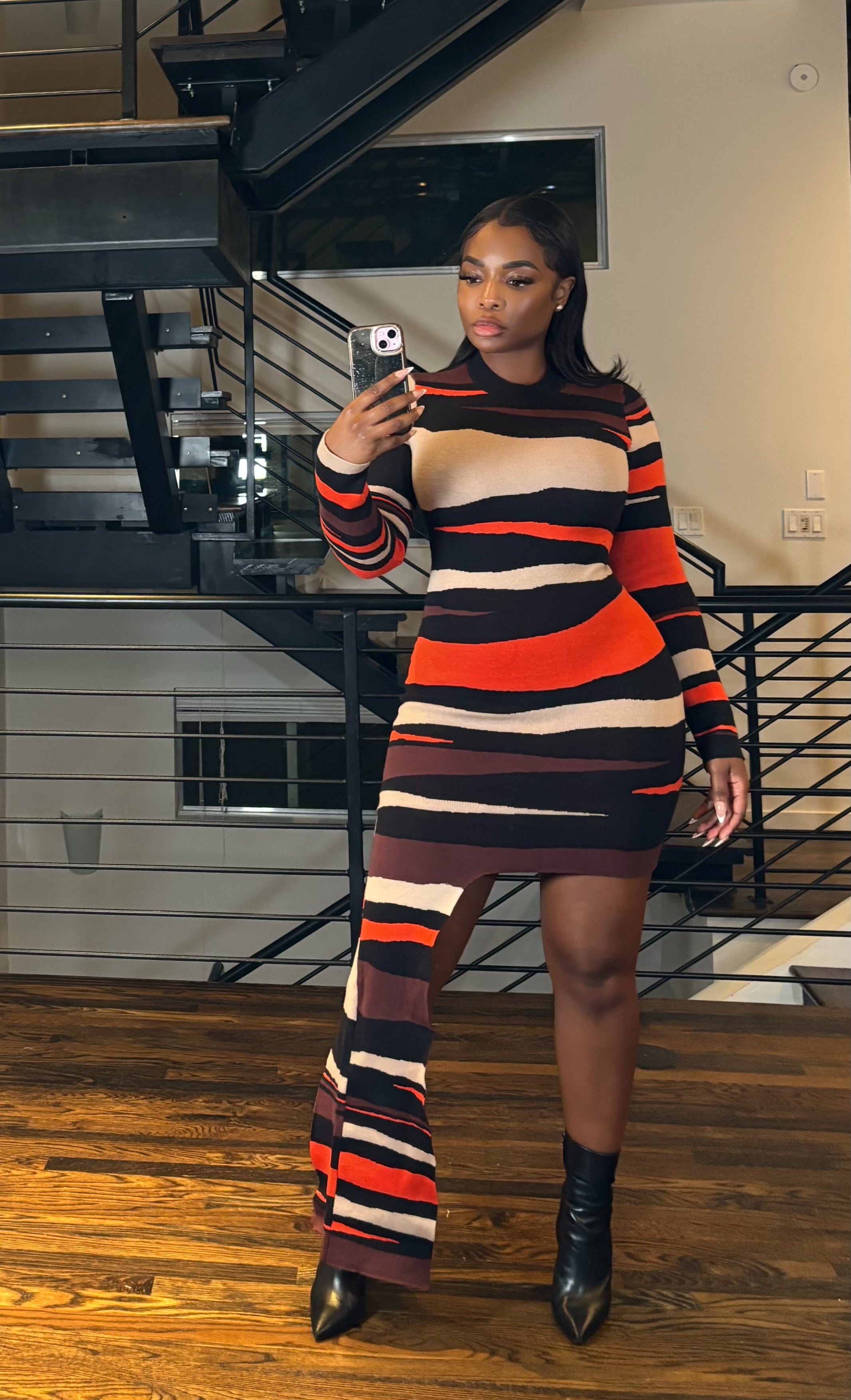 Ember asymmetric dress