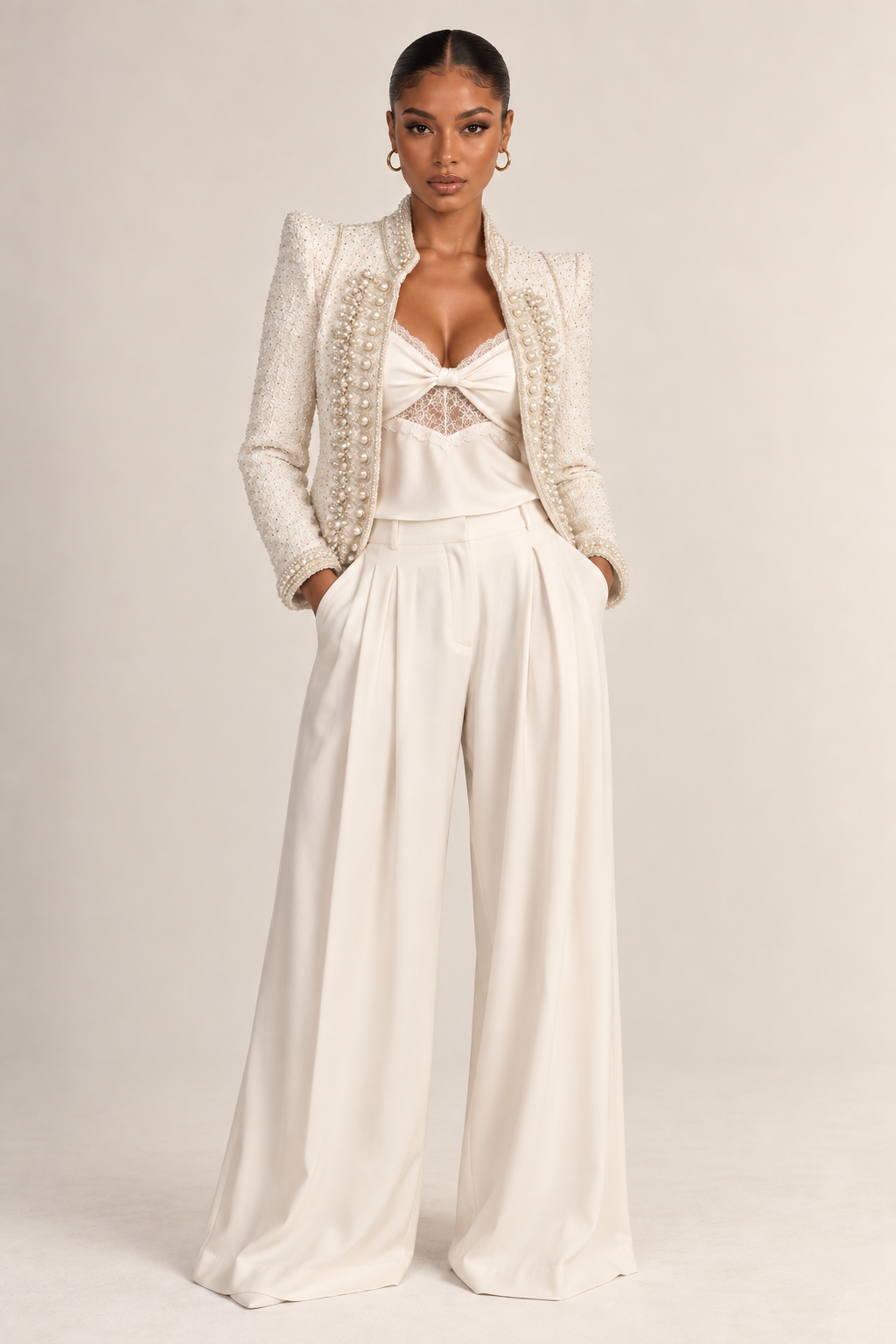 Parisian Pearl Blazer
