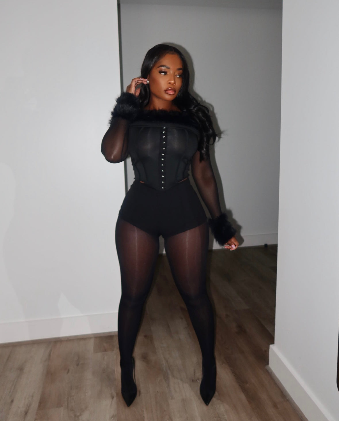 Black Hot Shorts ll