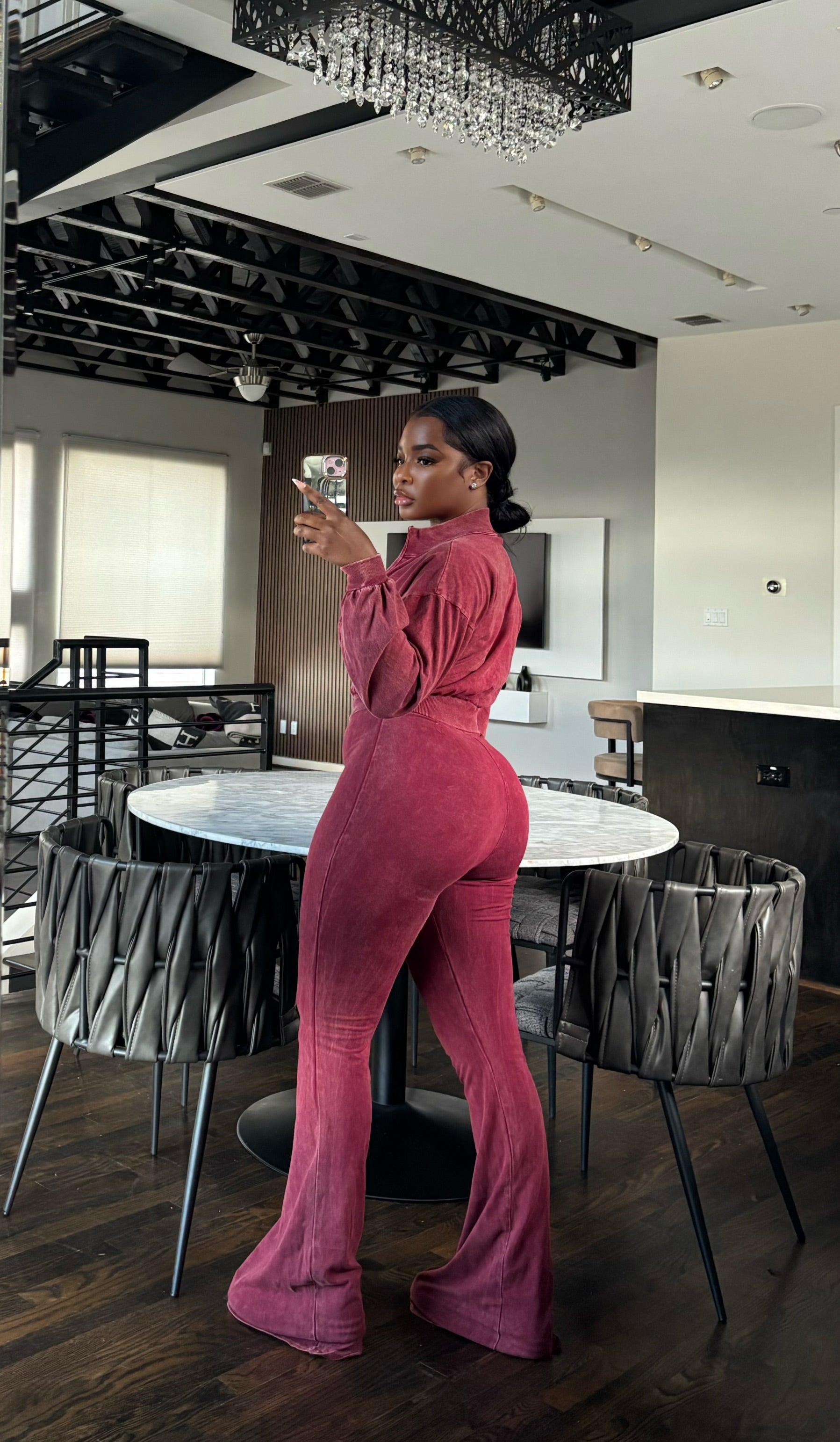Cranberry Jumpsuit set