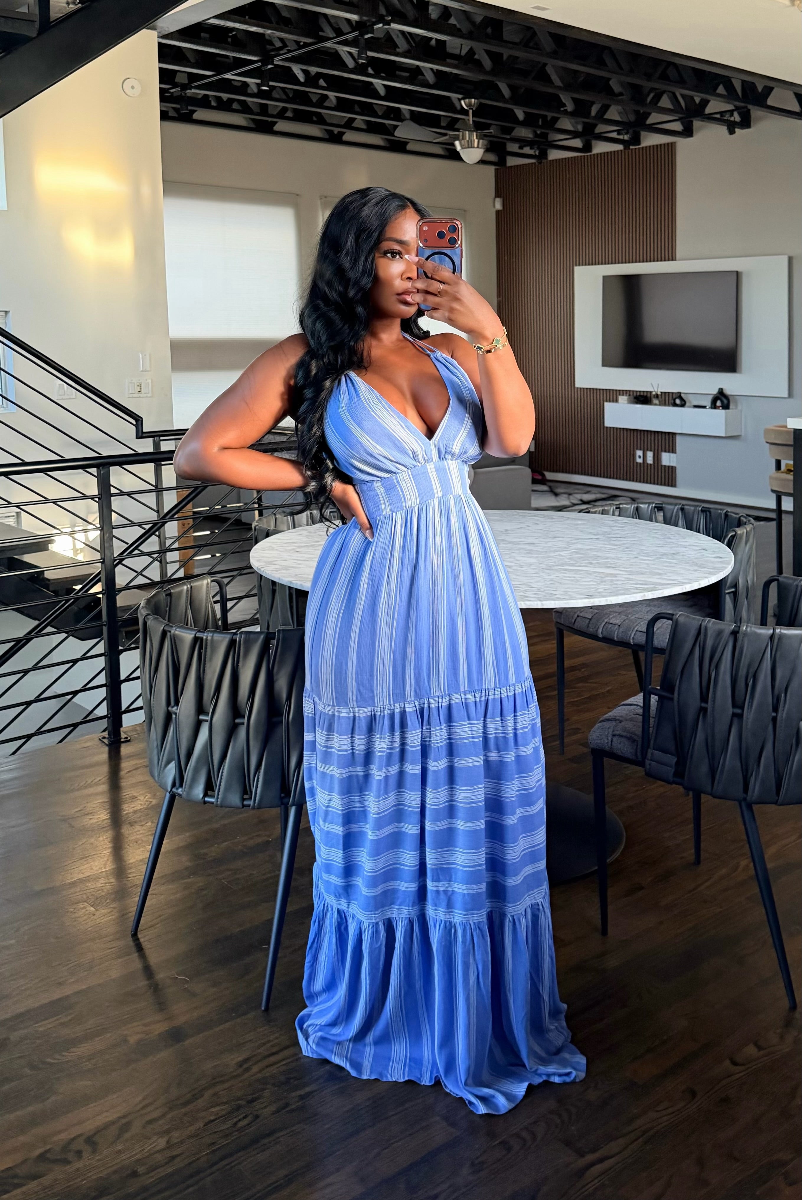 Baby Blue Maxi