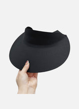 Black sun visor