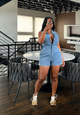 All in Denim Romper