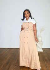 Trench Maxi Dress
