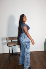 Extended cargo pants
