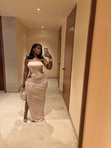 Golden Skirt set