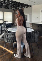 Nude Soft touch jumpsuit