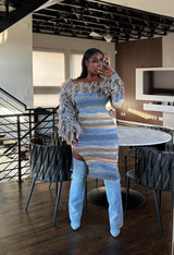 Horizon Fringe Dress