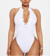White snap Bodysuit