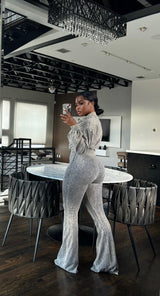 Concrete jumpsuit set