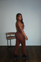 Chocolate jogger set