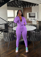Dark Violet jogger