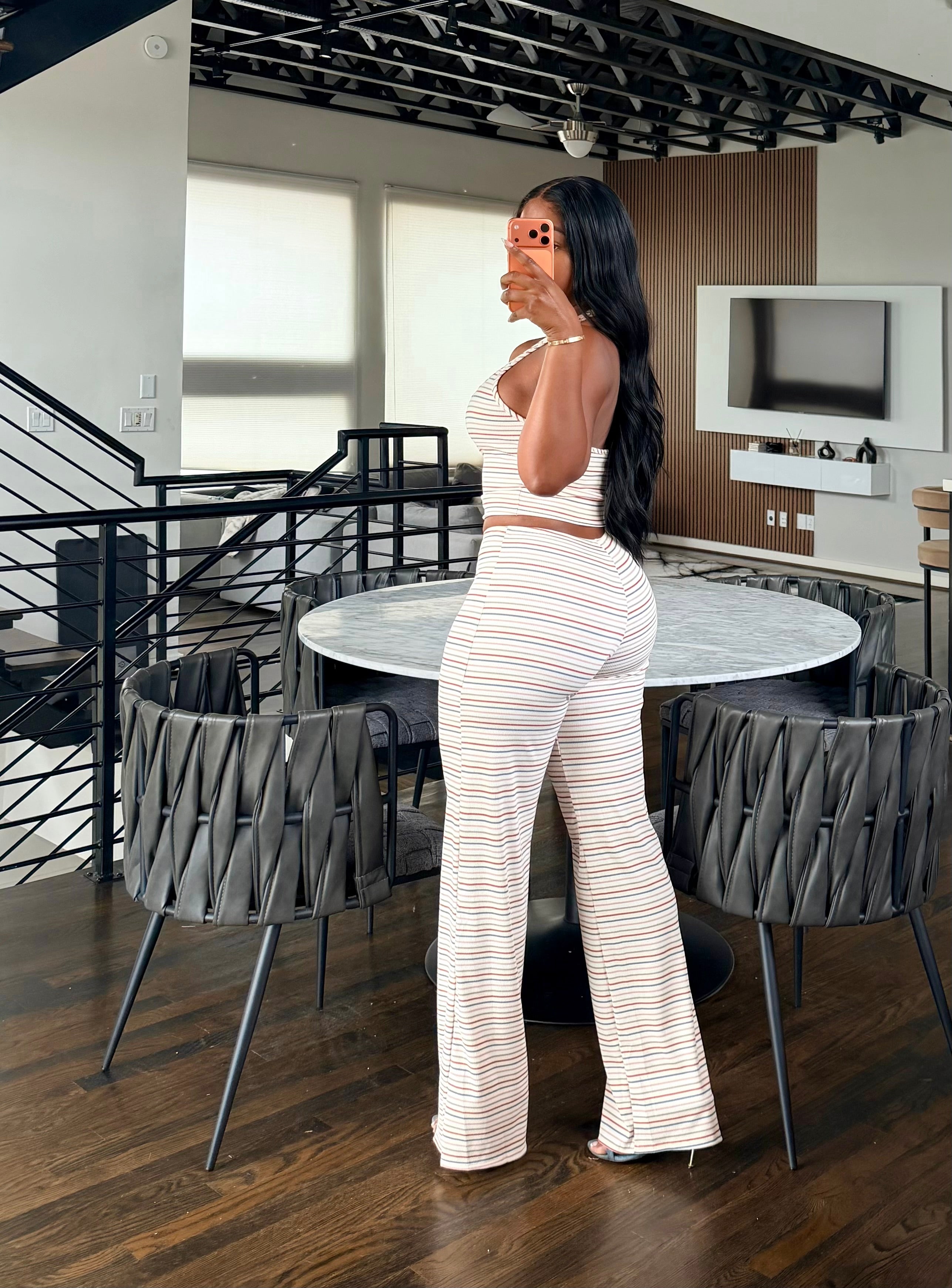 Cruz halter pant set