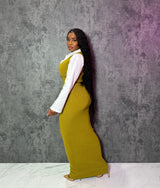 Kiwi Vest Skirt set