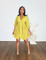 Kiwi Swing Dress
