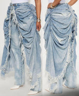 The Draped Denim