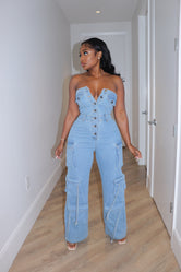 Cargo jumpsuit lll