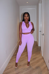 Purple Zip Set